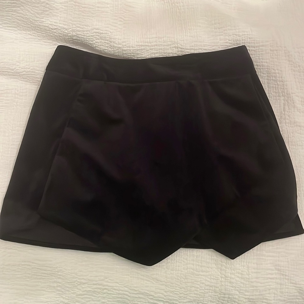 Aqua Black Mini Skort